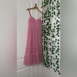 Betsey Johnson Valentines Heart Dress Size 8